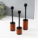 Summary Metal "Reliability" d = 2.2 cm, set 3 pcs h = 27 cm, 24.5 cm, 23 cm