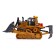Radio -controlled bulldozer XZS, 1:24, with metal elements, works from the battery