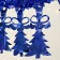 Stretching "Christmas trees" 22x43 cm 2.5 m, mix