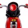 Children's electric car "Chopper", with a battery, light and sound effects, red color