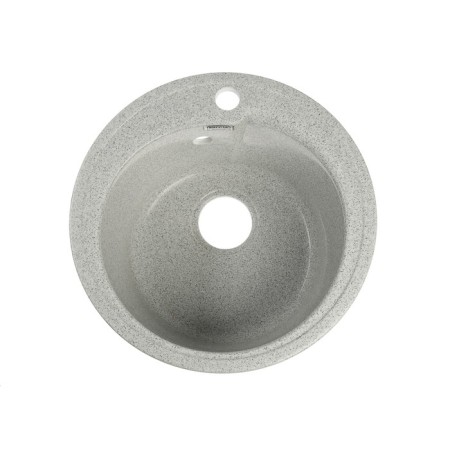 Kitchen carrier made of stone Marrbaxx Wendy Z4Q10, D = 435 mm, glossy, light gray