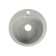 Kitchen carrier made of stone Marrbaxx Wendy Z4Q10, D = 435 mm, glossy, light gray