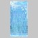 Festive curtain holography, 100 × 200 cm., Blue color