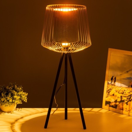 Highway Lamp 42872/1BK E27 40W Blue Gold 24x24x57cm Risalux-1
