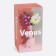 DOIY Venus flower vase, 31 cm, pink color