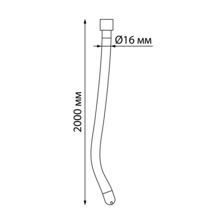 Flexible Neon Novotech. RAMO, 25W, LED, 16x2000x16 mm, black color-1
