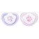Nipple - silicone dummy orthodontic, from 0 months., Mix color