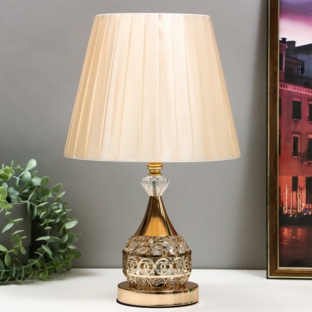 Hell lamp "Florence" E27 40W gold 23x23x30 cm Risalux
