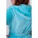 Women's robe, size 44, turquoise color