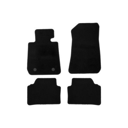 Rugs in the ECONOM salon for BMW 3 E90 automatic transmission 2005-2010, 2008-2013, sedan, 4 pcs., Textile
