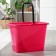 A rectangular bucket, 9.5 l, color mix