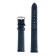 Solomon watch strap, 16 mm, genuine leather, L-20 cm, dark blue