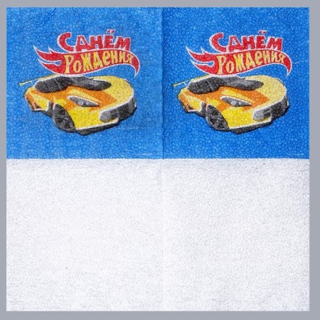 Napkins single -layer “wheelbarrows”, 24 × 24 cm, in a set of 20 pcs.-1
