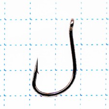 The hook KOI Tanago-Ring, size 6 Int10 AS, color BN 10 pcs.