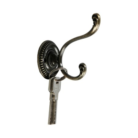Furniture tundra hook TKD018, two -rod, bronze, 10 pcs TMP-1