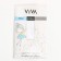 Pantyhose children's Feya 40 den, white/star, height 110-116 cm (4-6 years)