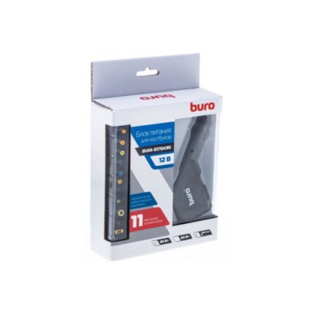 BURO BUM-0170A90 power adapter, automatic, 90W, 15V-20V 11-adapters, 4.5a 1xusb, 1a-2