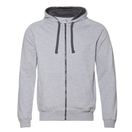 Male sweatshirt, size 44, color gray melange