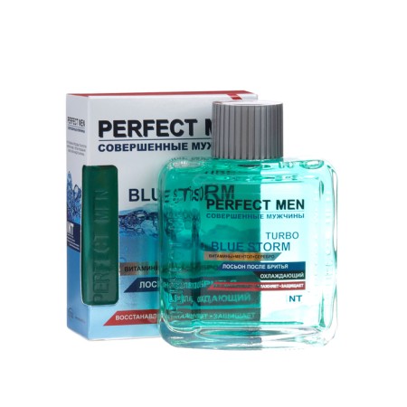 Lotion after shaving Turbo Blue Storm Restoring, 100 ml
