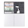 Subject notebook, 48 sheets, cage, social studies Erichkrause "Chubrik", plastic cover silk-screen cover, Blok OFSET 100%, information block