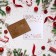 Letter to Santa Claus "New Year" candles, flower
