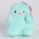 Soft toy "Monster", 20 cm, turquoise color