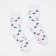 Women's socks, white color, size 23-25