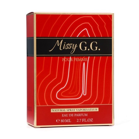 Women's toilet water Missy G.G Red, 80 ml-4