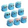 Mechanical sharpener with the container owl blue