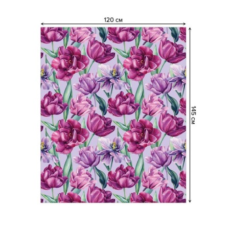 The tablecloth “Life”, rectangular, Saten, size 120x145 cm.-1