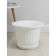 Pot with the Podon "Lausanne", 17 l, d = 41 cm, white color