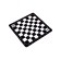 Chess field "Classic" 50 x 50 x 0.2 cm, rubber