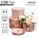 Set of hats 3 in 1, gift packaging, “beige”, 18 x 18 x 13–25 x 25 x 15 cm