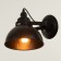 Bra "Venta" 1x40W E27 Black 20x31x21.5 cm