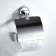 ACCOONA A11005 lid holder for toilet paper, chrome color