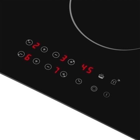MAUNFELD CVCE594SMDBK Electric Hlect, 4 burners, black-4