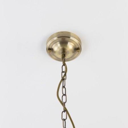 Suspended lamp Citilux "Emir" CL467223, 36x36x48 cm, 2x75W, E27, brown color-7