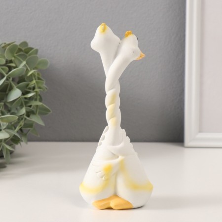 Souvenir Polystone Hugs "Ducklings" 17.3x7x4 cm-3