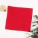 Tensor napkin 30x30cm (FAS 5pcs) Red, 360 g/m, HL100%