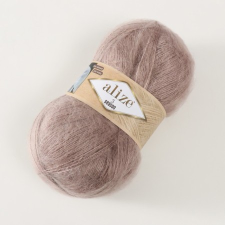 Yarn "3 Season" 51% acrylic, 25% moher, 24% wool 500m/100g (541-Norka)-1