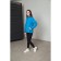 Unisex jacket, size 40, azure color