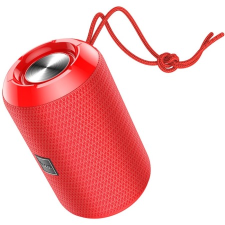 Portable column Hoco HC1, 5 W, 1200 mAh, BT5.0, Microsd, USB, AUX, FM radio, red-1