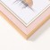 Photo frame plastic 10x15 cm "Antik" Pink with a white stripe 1.5x14x19 cm
