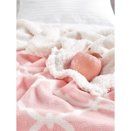 Pink Dreams, size 130x150 cm, monogram, pink-5