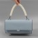 Pen for bag, pearls, 30 cm, 2 carabiner, white/silver color