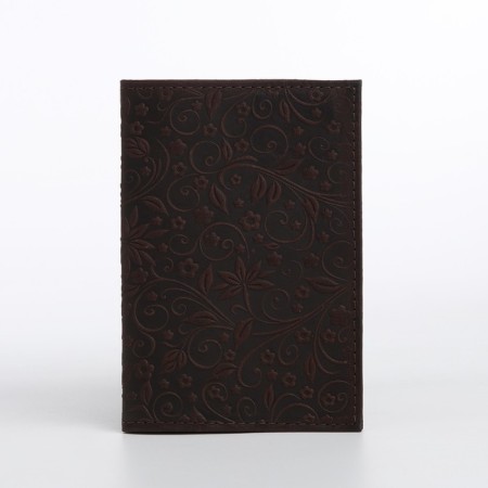Passport cover, brown color