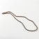 Glass beads, set 140 pcs., Size 1 pc. 6 - mm, brown color