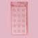 Konfinetta chocolate form "hemisphere", 28 × 14 cm, 15 cells, color transparent