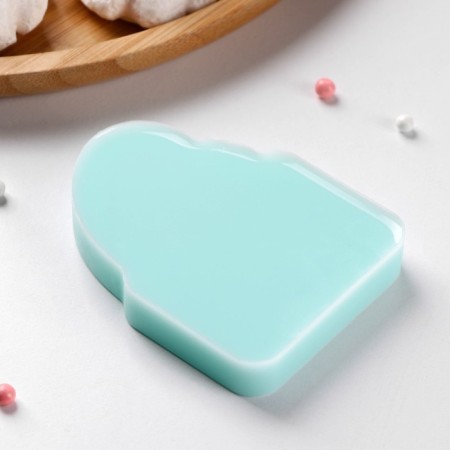 Silicone form "I love to love you", 7.4 × 5.5 × 1 cm, the color is turquoise-3