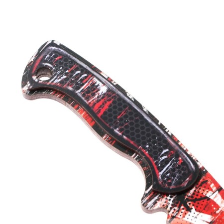 Wooden knife machete "Spider", length 43 cm-4